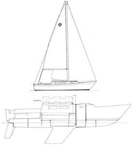 cal-27-sailplan-and-hull-interior